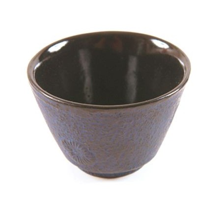 Tasse en fonte SAKURA bleu foncé 8 cl