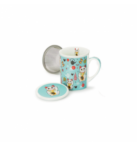 Tisanière Chat porte-bonheur Maneki-Neko