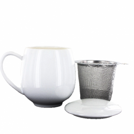 Tisanière Tokyo Blanche filtre