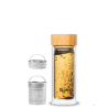 Théière Qwetch Verre Bambou détail bouchon bambou naturel