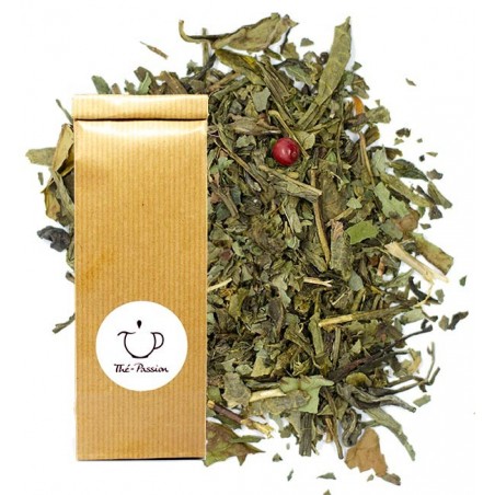 Sachet Quand la Rose Rencontre la Menthe Thé-Passion