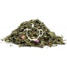 Détail pétales de rose menthe poivrée Perles de Jade Rose Rencontre Menthe