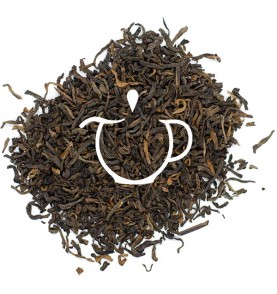 Thé Noir Bio Pu Erh feuilles en vrac Thé-Passion