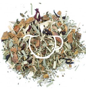 Infusion Bio du Soir mélange plantes et fruits en vrac Thé-Passion