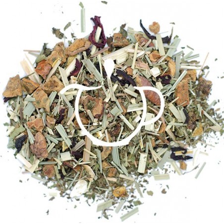 Infusion Bio du Soir mélange plantes et fruits en vrac Thé-Passion