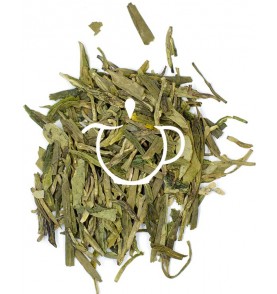 Thé Vert Bio Lung Ching feuilles plates en vrac Thé-Passion