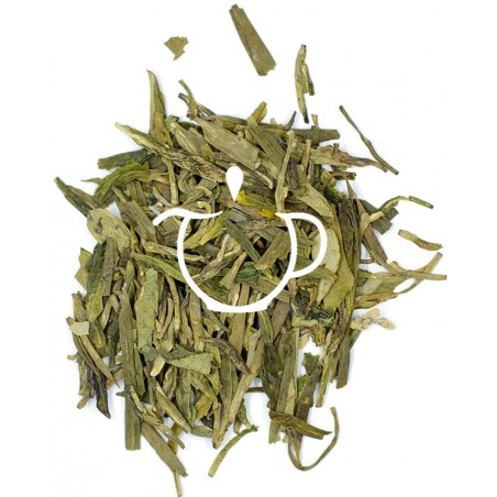 Thé Vert Bio Lung Ching feuilles plates en vrac Thé-Passion