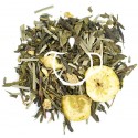 Thé Vert Fruité Banane Goji mélange Sencha banane goji gingembre en vrac Thé-Passion