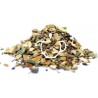 Détail cannelle réglisse écorces de cardamome et fenouil Infusion Ayurvédique
