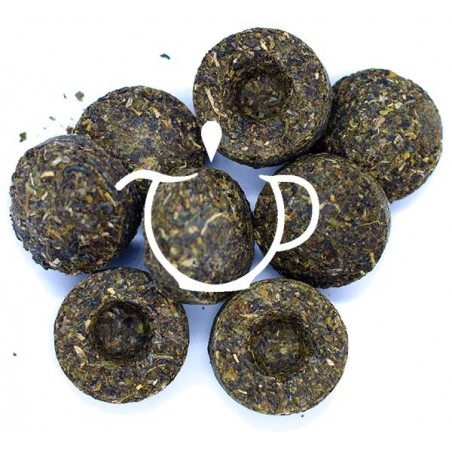 Thé vert Chine Pu Erh Tuo Cha