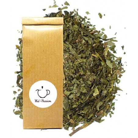 Sachet Thé Vert Bio Menthe Oasis Thé-Passion
