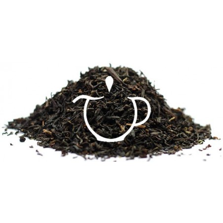 Détail feuilles Keemun Darjeeling Assam Thé Noir Bio Goût Russe