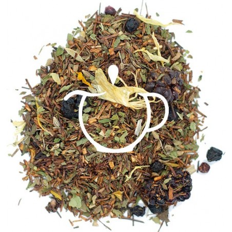 Rooibos Menthe Anis mélange mentholé en vrac Thé-Passion