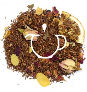 Rooibos de Noël Alsacien mélange en vrac épices rose orange Thé-Passion
