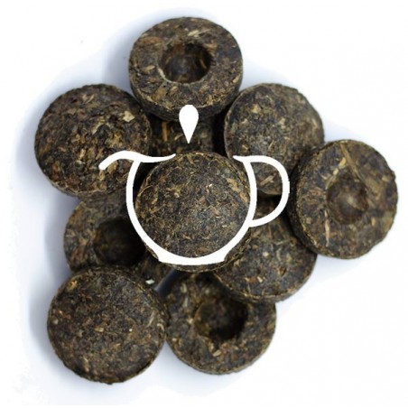 Pu Erh Mini Tuo Cha nids compressés thé fermenté Thé-Passion