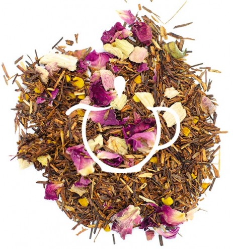 ROUGE BOURBON : Thé rouge Rooibos, à la vanille.