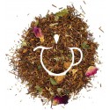 Rooibos Vitalité mélange fraise pomme ortie pétales de rose fleurs de mauve en vrac Thé-Passion