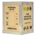 Thé Noir BIO Darjeeling AMBOOTIA FTGFOP 2e récolte Boite en bois 250g