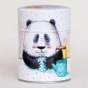 Boîte à thé motif panda