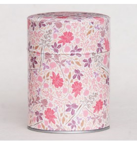 Boîte à thé décoration florale