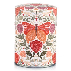Boîte à thé métal Flora 100g illustrée Thé-Passion