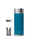 Théière nomade Qwetch Bleue inox 400 ml Thé-Passion