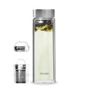 Théière nomade Qwetch verre double paroi 430 ml Thé-Passion