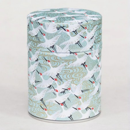 Boîte à thé Luxe washi motif Wazuka