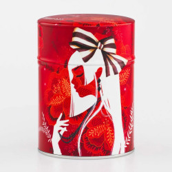 Boîte à thé métal Aimé 100g illustrée Thé-Passion