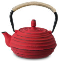 Théière japonaise en fonte Suzune 0,7L intérieur émaillé Thé-Passion