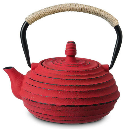 Théière japonaise en fonte Suzune 0,7L intérieur émaillé Thé-Passion