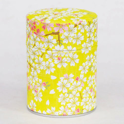 Boîte à thé Washi Anoa 100g papier Washi japonais sombre Thé-Passion