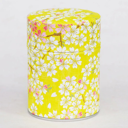 Boîte à thé Washi Anoa 100g papier Washi japonais sombre Thé-Passion