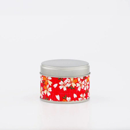 Boîte à thé Washi Félicie 20g couvercle ouvert Thé-Passion
