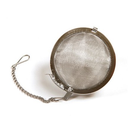 Boule à thé métal grand format pour tisane : diamètre 6,5cm  