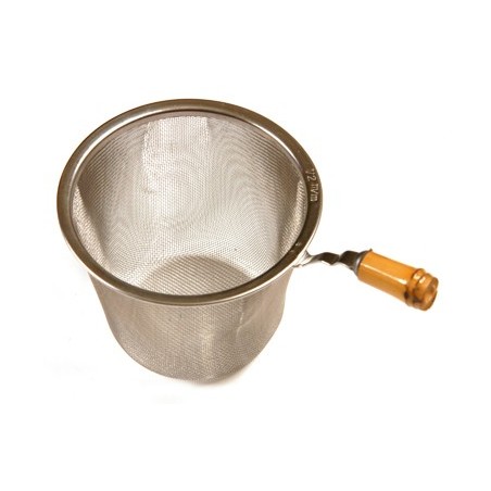 Passette à thé manche bambou inox 7 cm grand format Thé-Passion